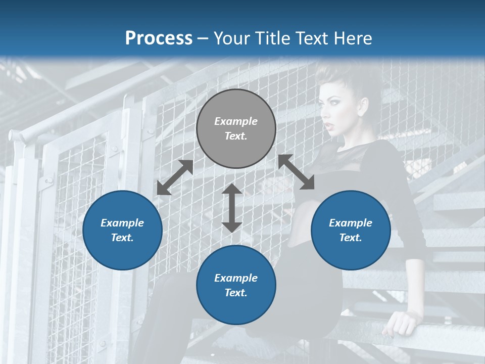 Adult Black Body PowerPoint Template