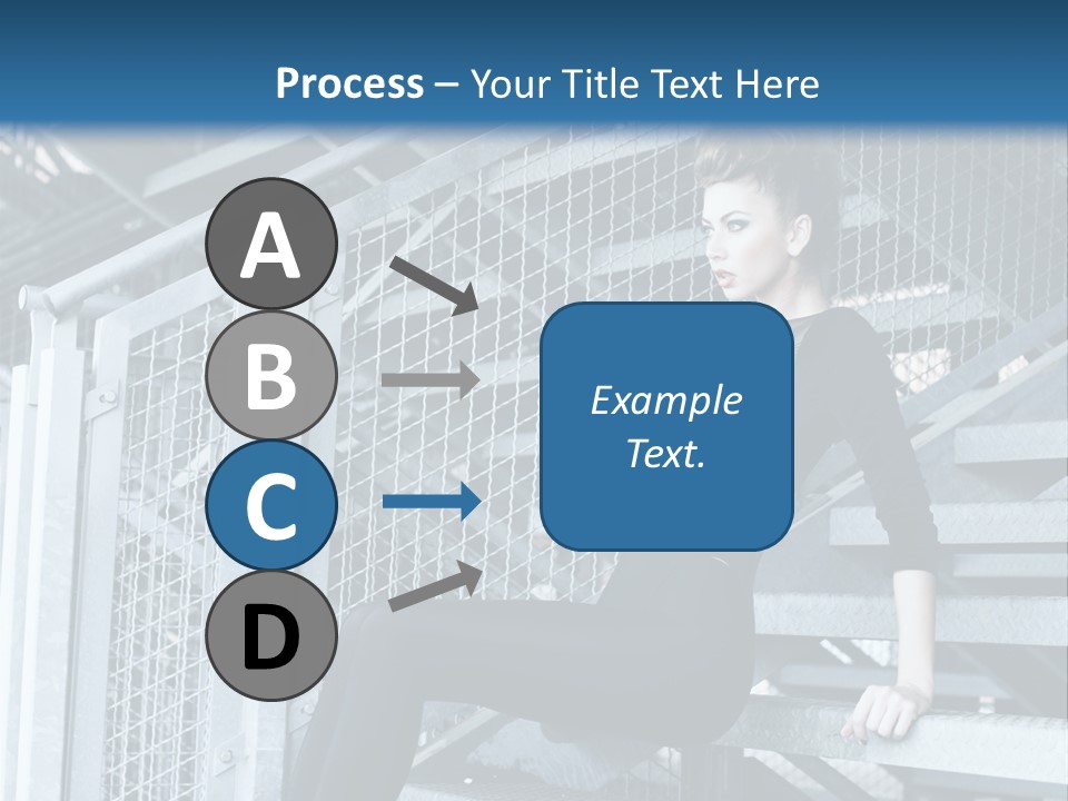 Adult Black Body PowerPoint Template