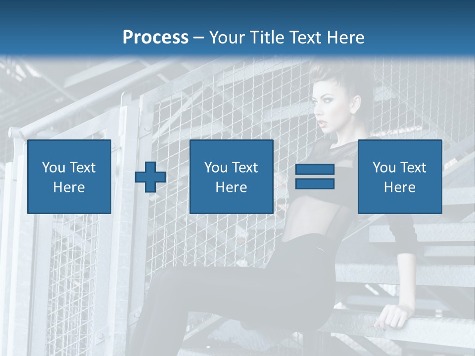 Adult Black Body PowerPoint Template