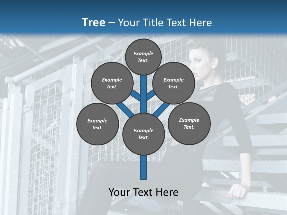 Adult Black Body PowerPoint Template