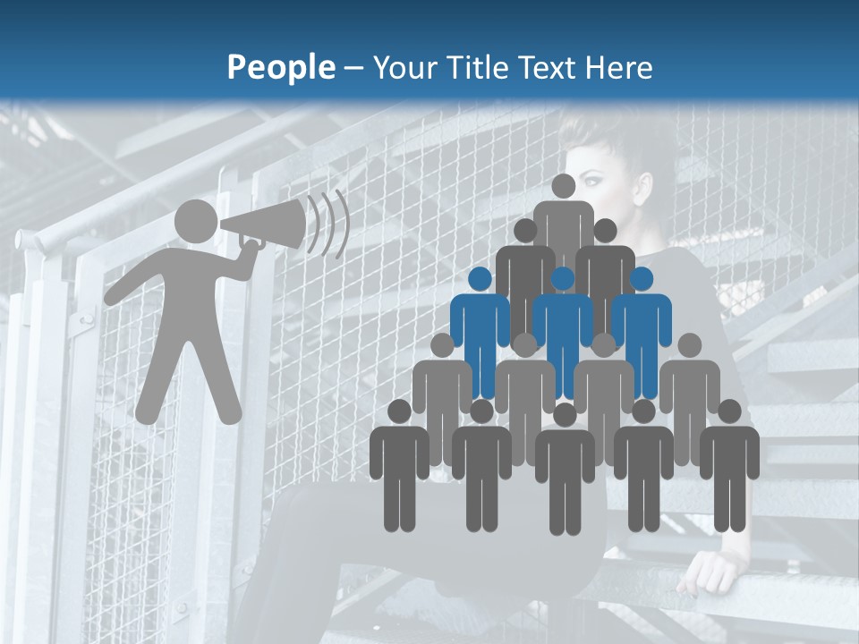 Adult Black Body PowerPoint Template