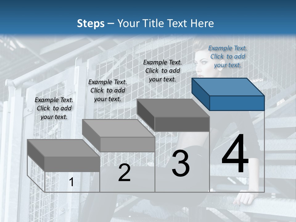 Adult Black Body PowerPoint Template