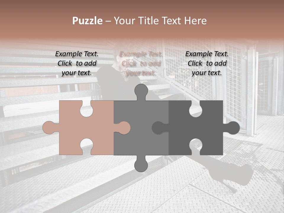 Woman Model Elegance PowerPoint Template