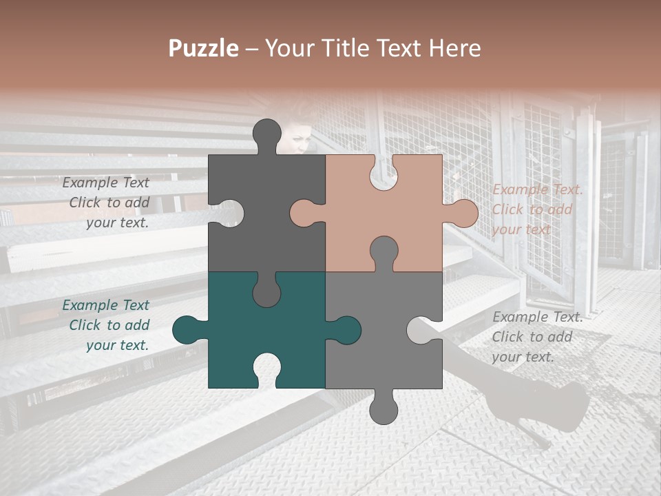 Woman Model Elegance PowerPoint Template