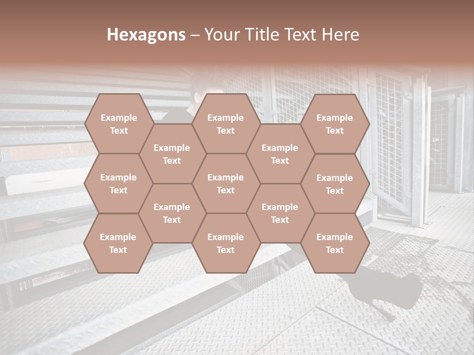 Woman Model Elegance PowerPoint Template