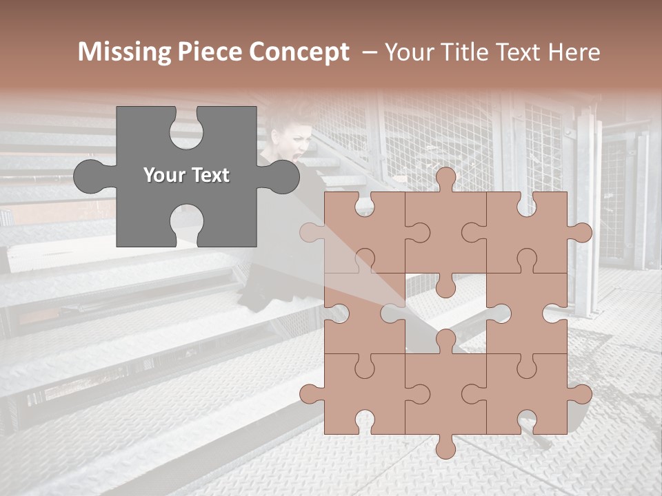 Woman Model Elegance PowerPoint Template