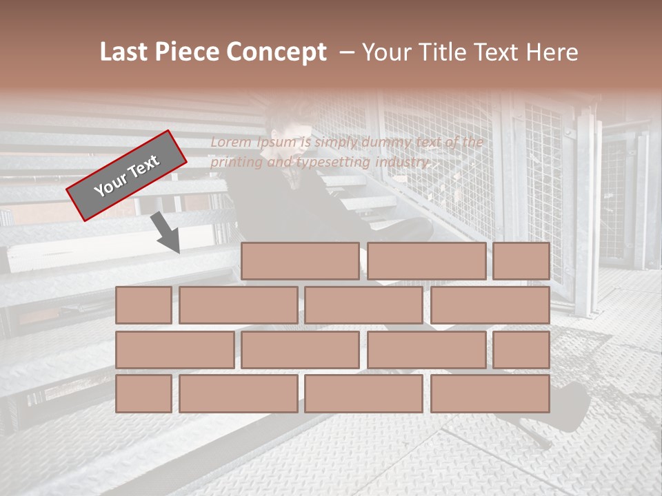 Woman Model Elegance PowerPoint Template