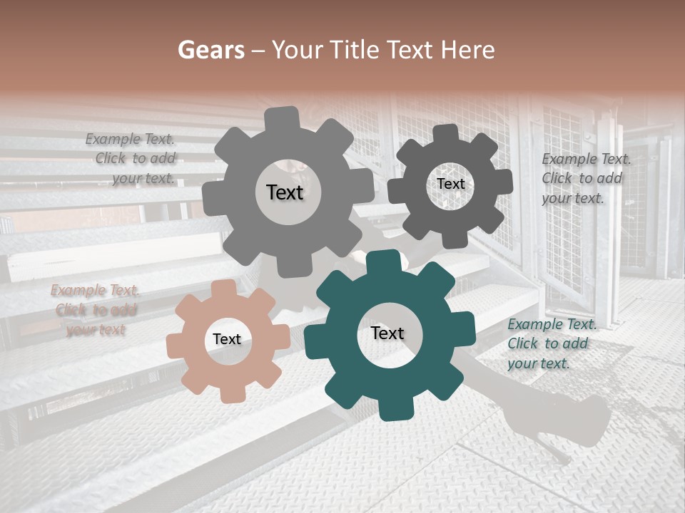 Woman Model Elegance PowerPoint Template