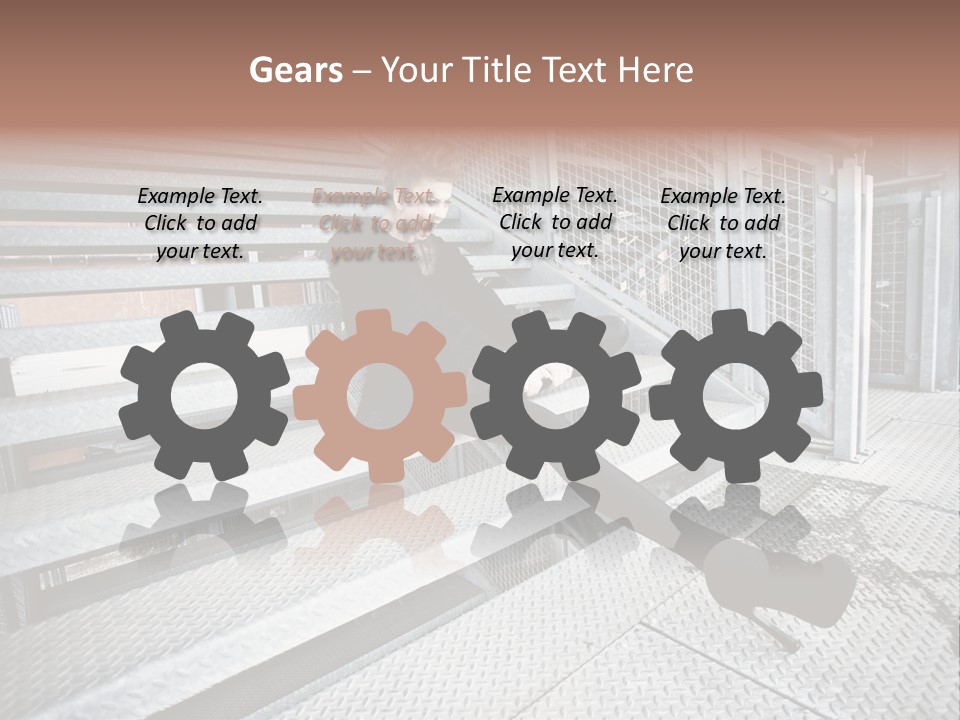 Woman Model Elegance PowerPoint Template