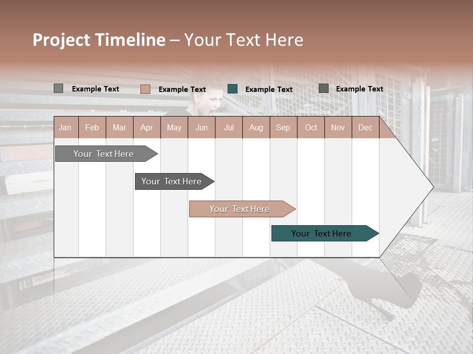 Woman Model Elegance PowerPoint Template