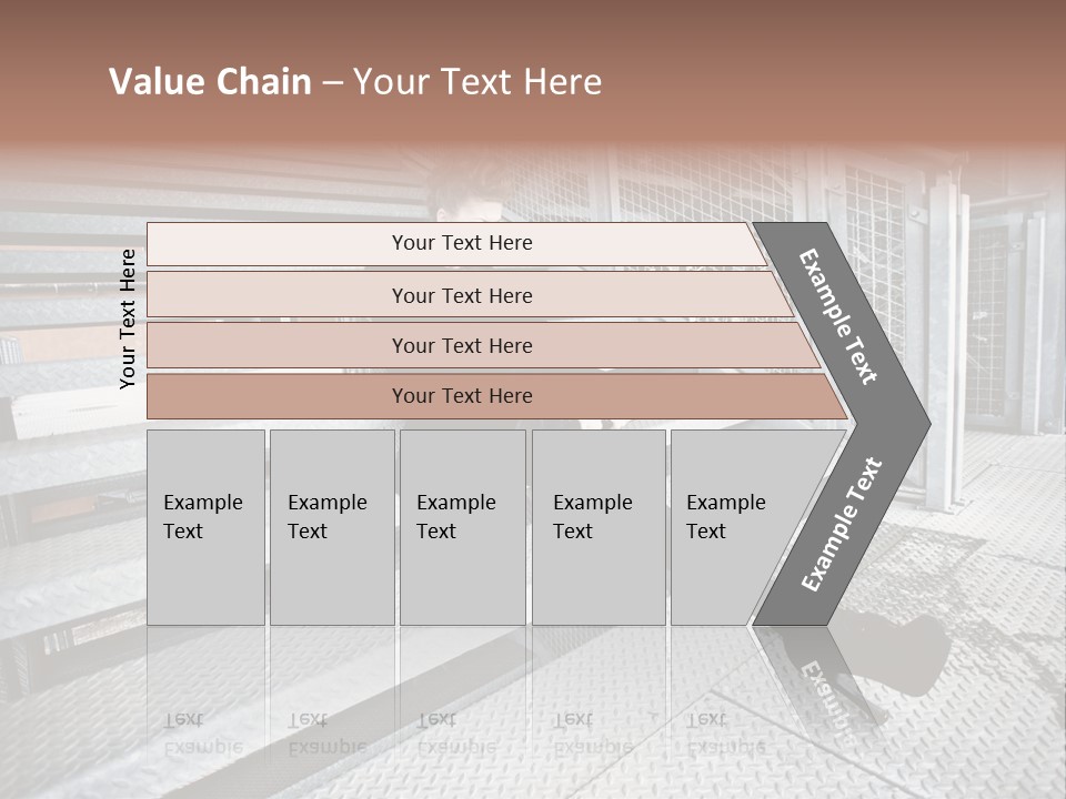 Woman Model Elegance PowerPoint Template