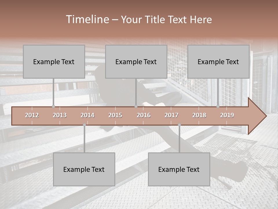 Woman Model Elegance PowerPoint Template