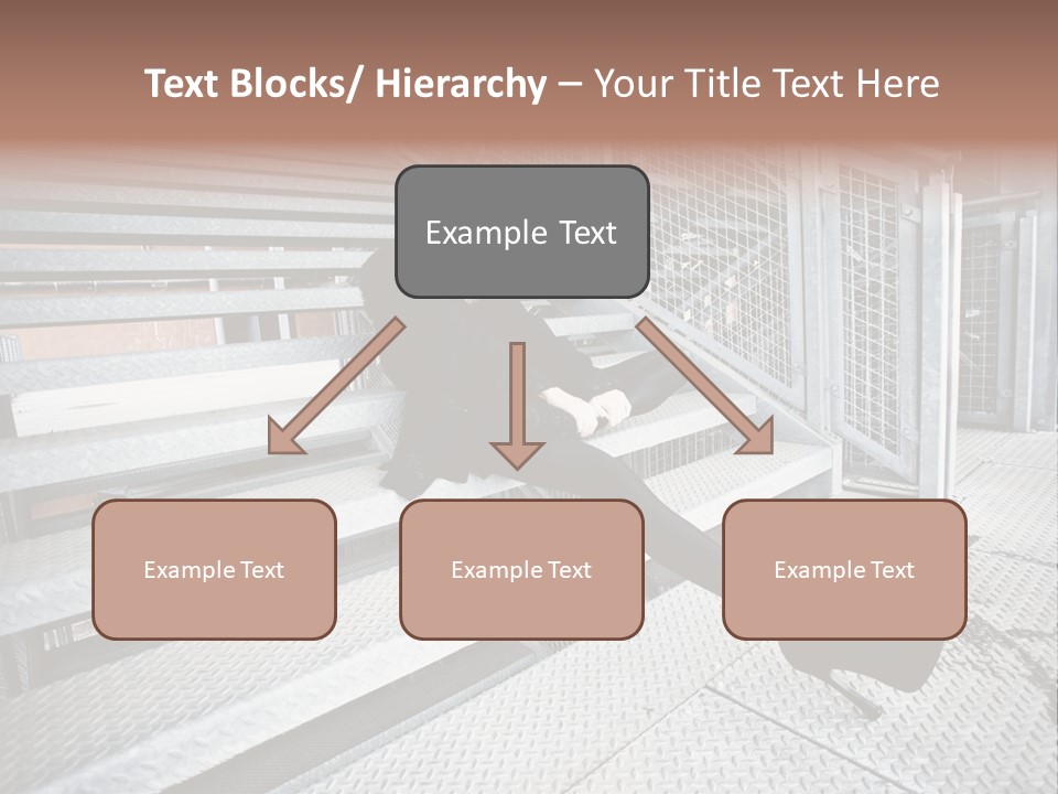 Woman Model Elegance PowerPoint Template