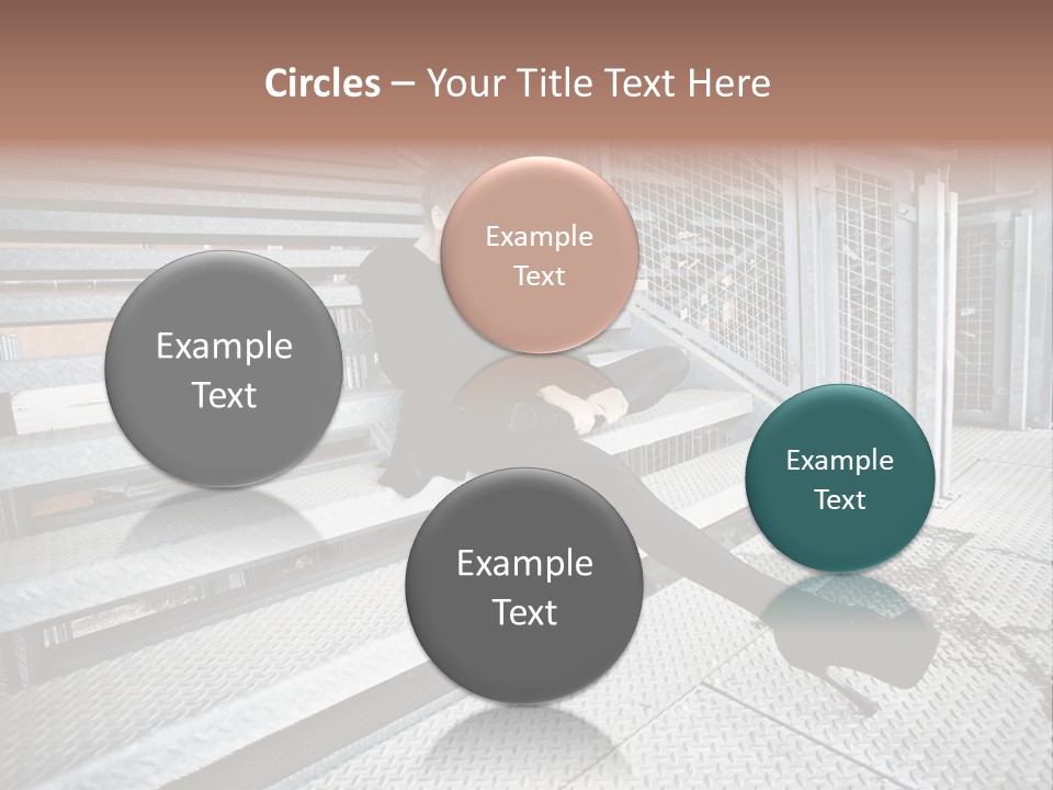 Woman Model Elegance PowerPoint Template