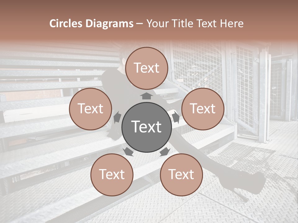 Woman Model Elegance PowerPoint Template