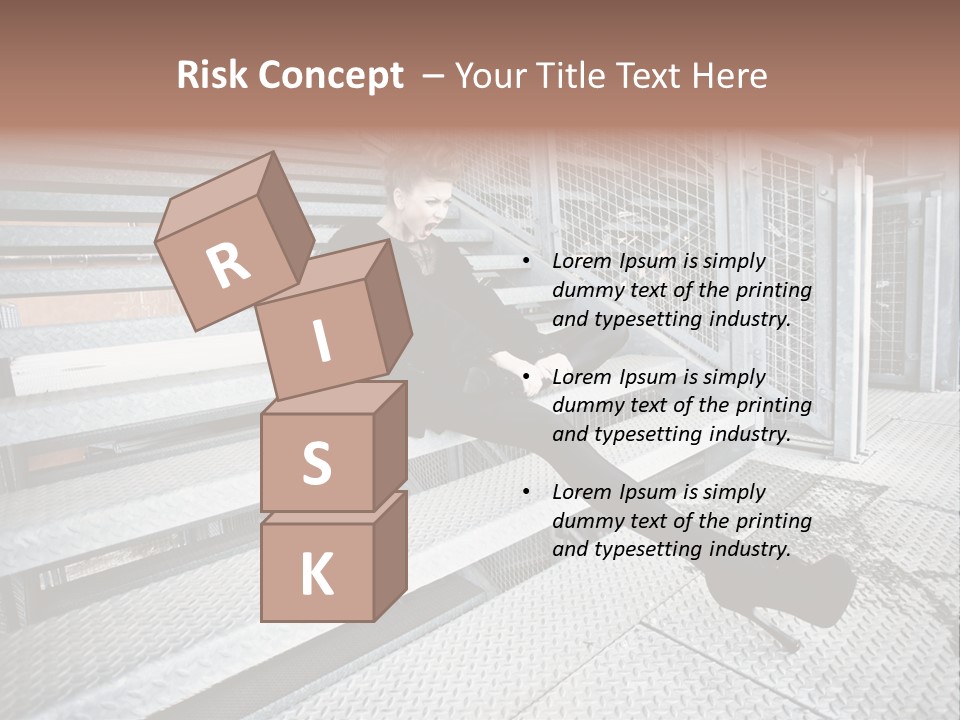 Woman Model Elegance PowerPoint Template