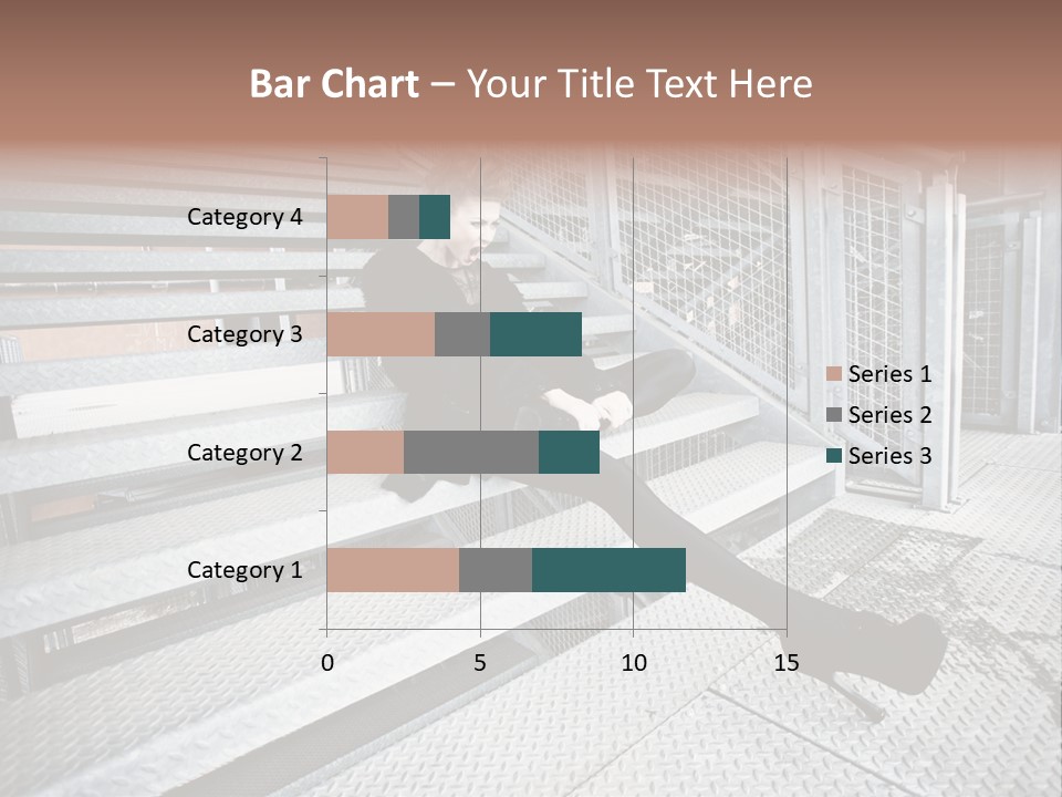 Woman Model Elegance PowerPoint Template