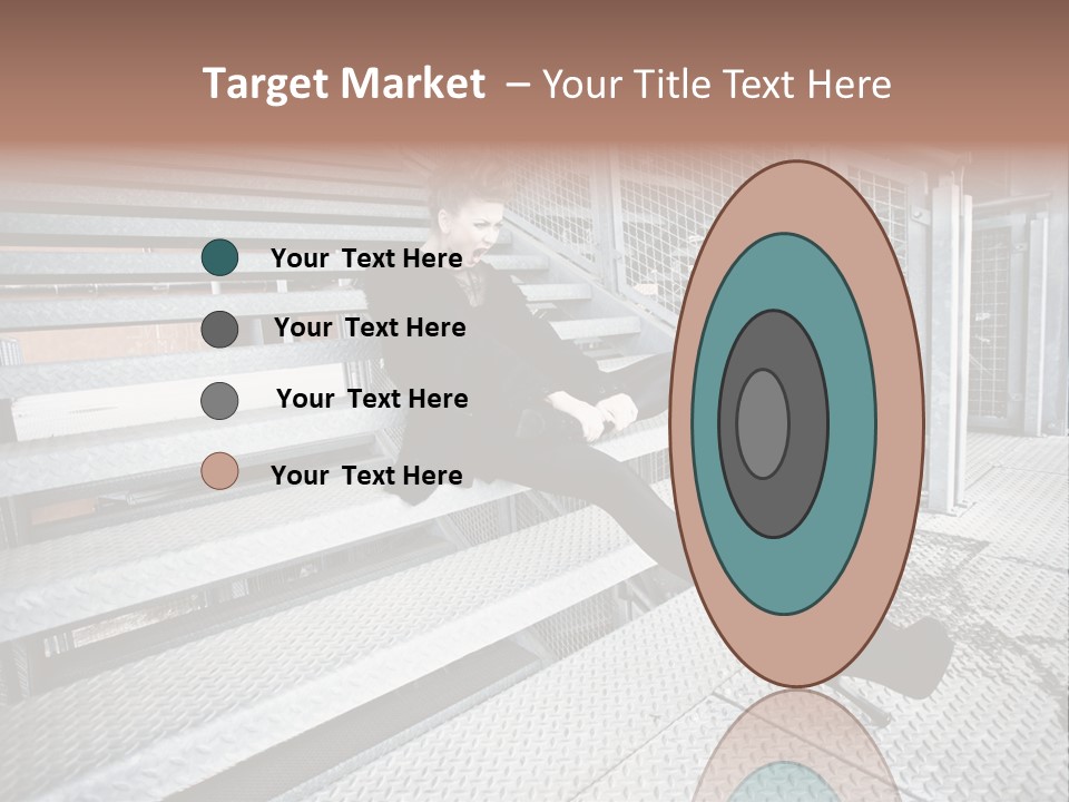 Woman Model Elegance PowerPoint Template