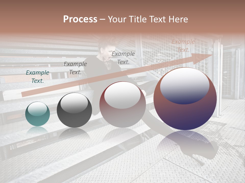 Woman Model Elegance PowerPoint Template