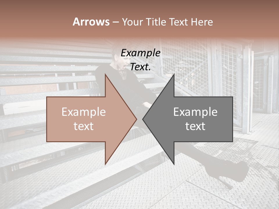 Woman Model Elegance PowerPoint Template