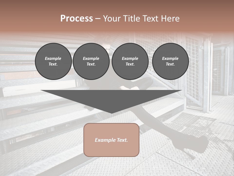 Woman Model Elegance PowerPoint Template