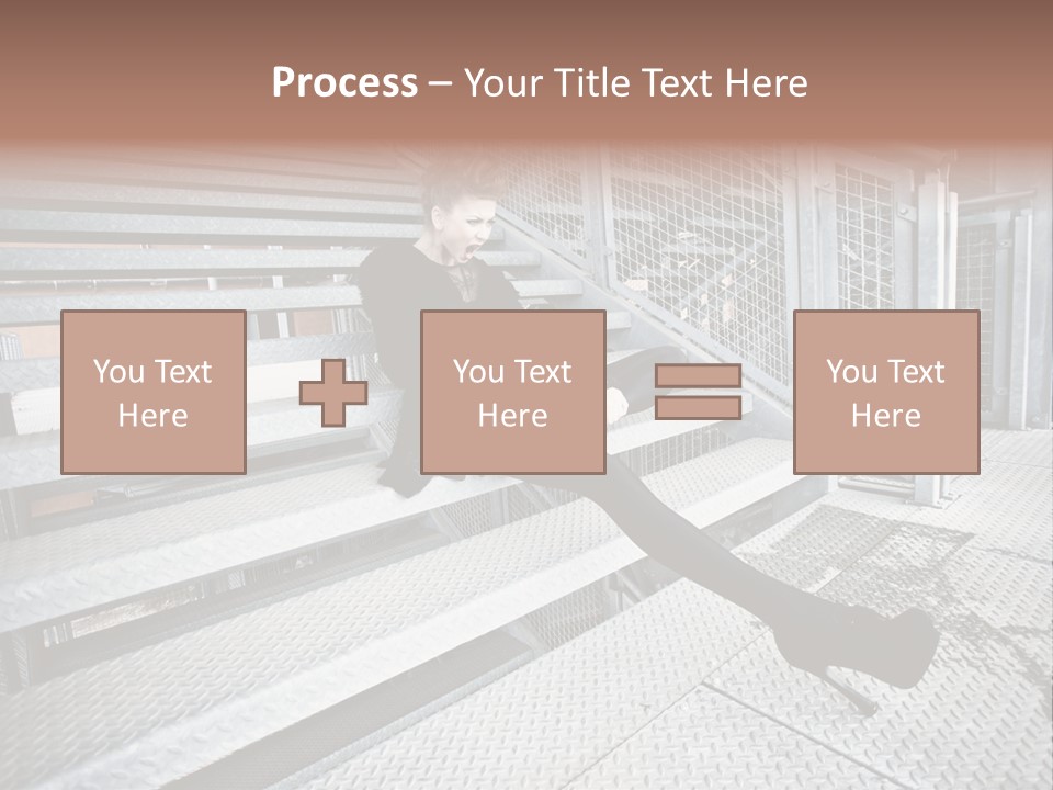 Woman Model Elegance PowerPoint Template