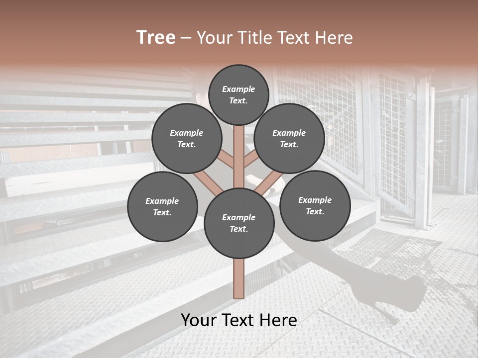 Woman Model Elegance PowerPoint Template