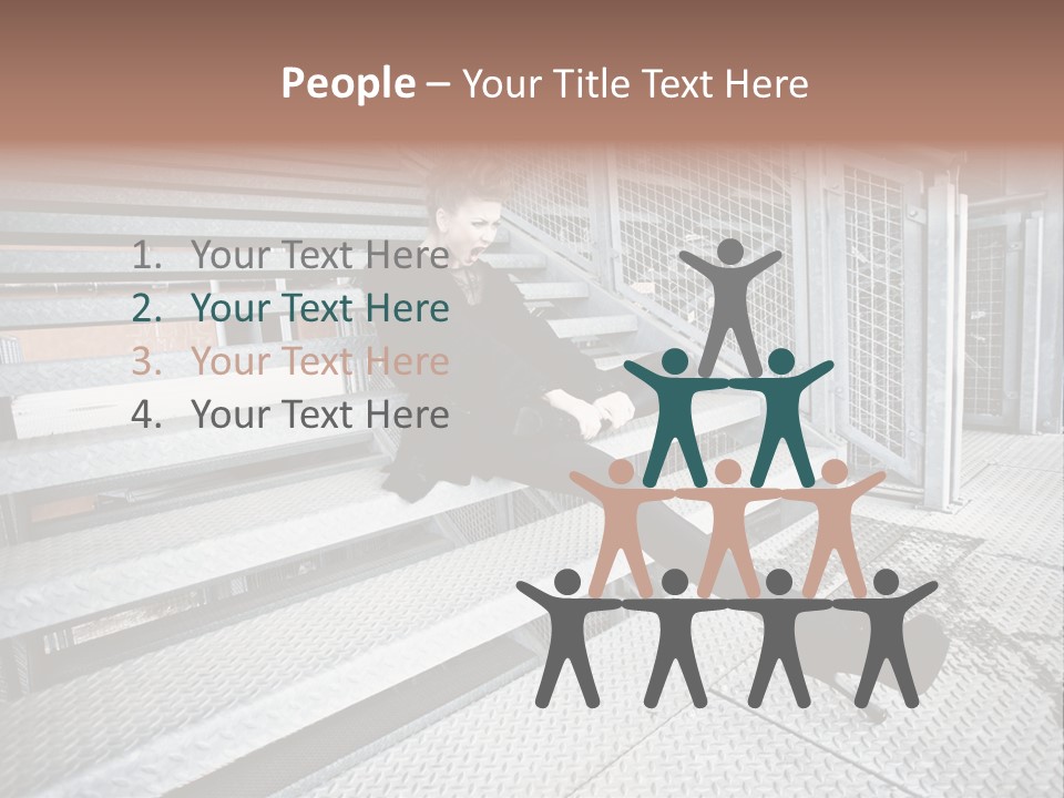 Woman Model Elegance PowerPoint Template