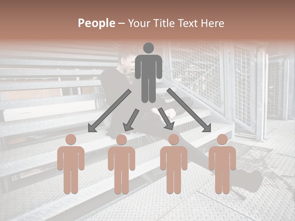 Woman Model Elegance PowerPoint Template