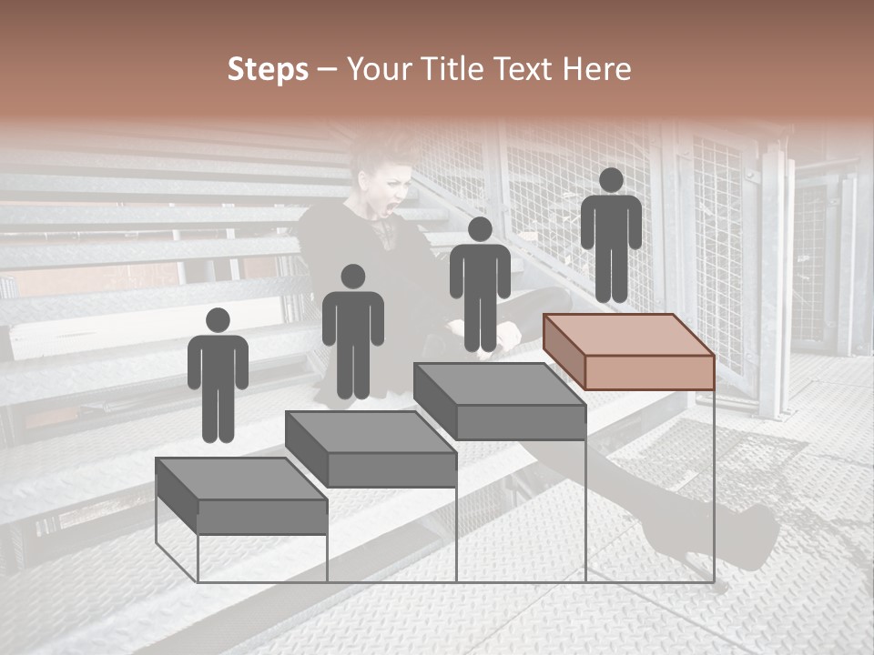 Woman Model Elegance PowerPoint Template