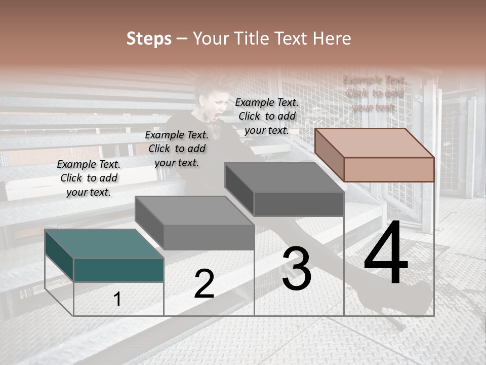 Woman Model Elegance PowerPoint Template