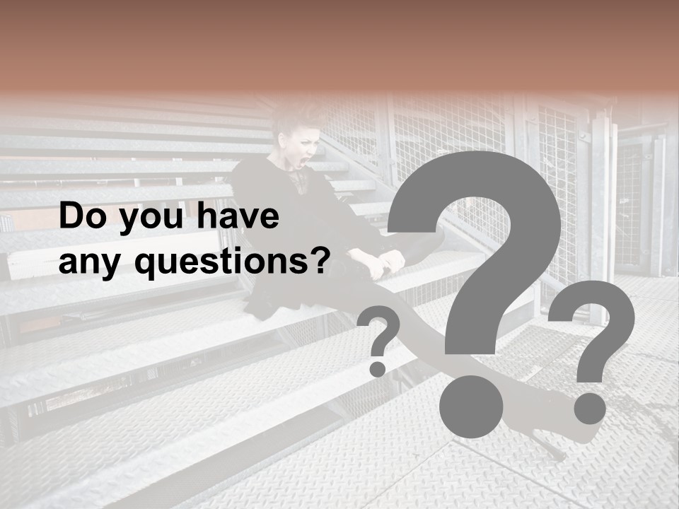 Woman Model Elegance PowerPoint Template