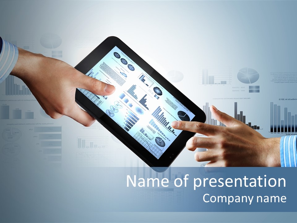 Money Advertising Economic PowerPoint Template