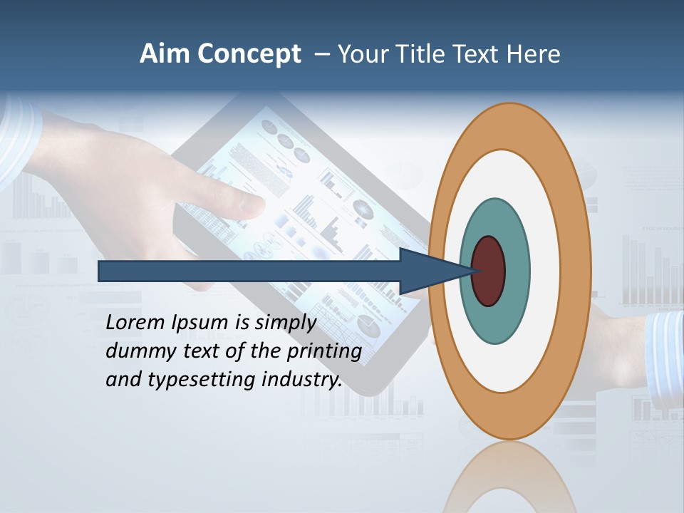 Money Advertising Economic PowerPoint Template