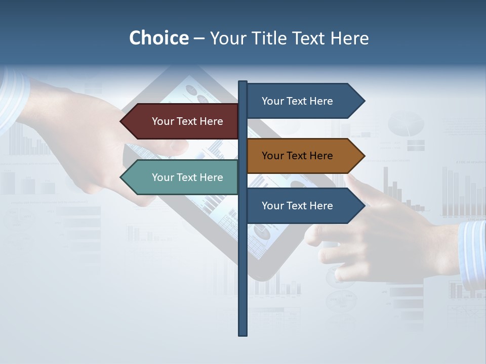 Money Advertising Economic PowerPoint Template