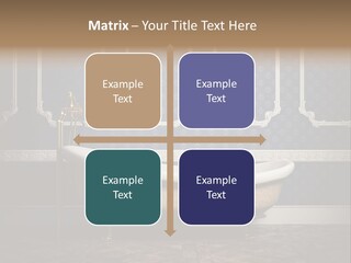Bathtub Retro Interiors PowerPoint Template