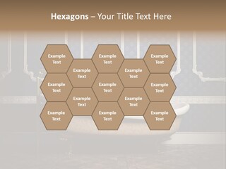 Bathtub Retro Interiors PowerPoint Template