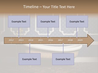 Bathtub Retro Interiors PowerPoint Template