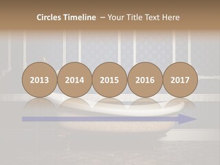 Bathtub Retro Interiors PowerPoint Template
