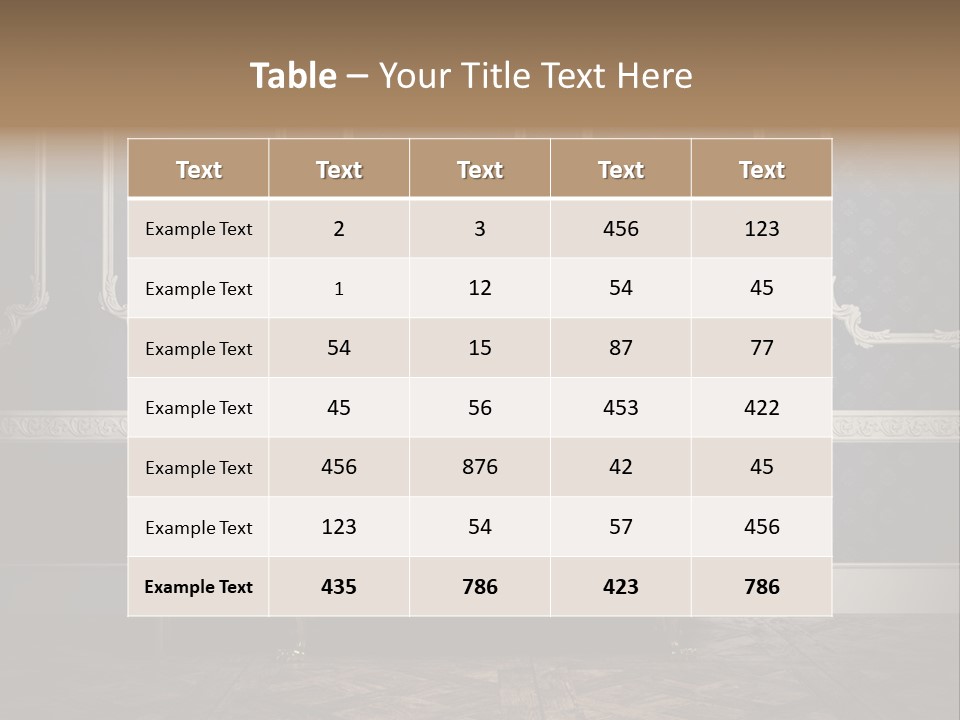 Bathtub Retro Interiors PowerPoint Template