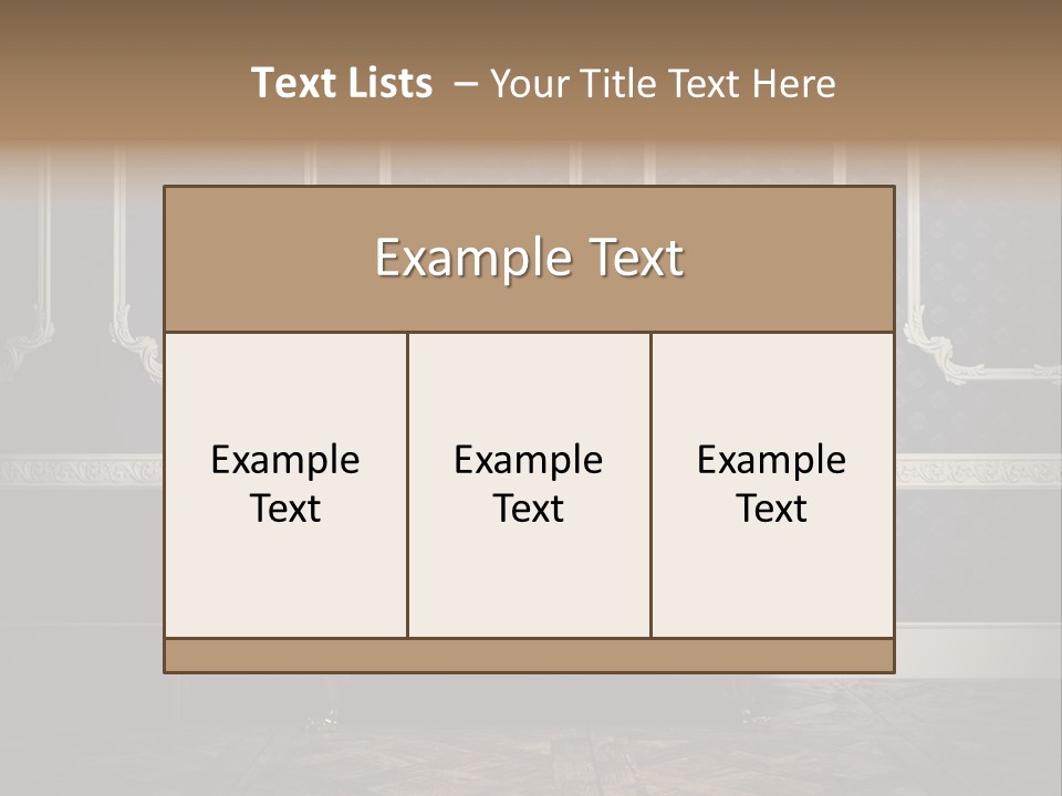 Bathtub Retro Interiors PowerPoint Template