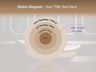 Bathtub Retro Interiors PowerPoint Template
