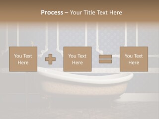 Bathtub Retro Interiors PowerPoint Template