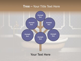Bathtub Retro Interiors PowerPoint Template