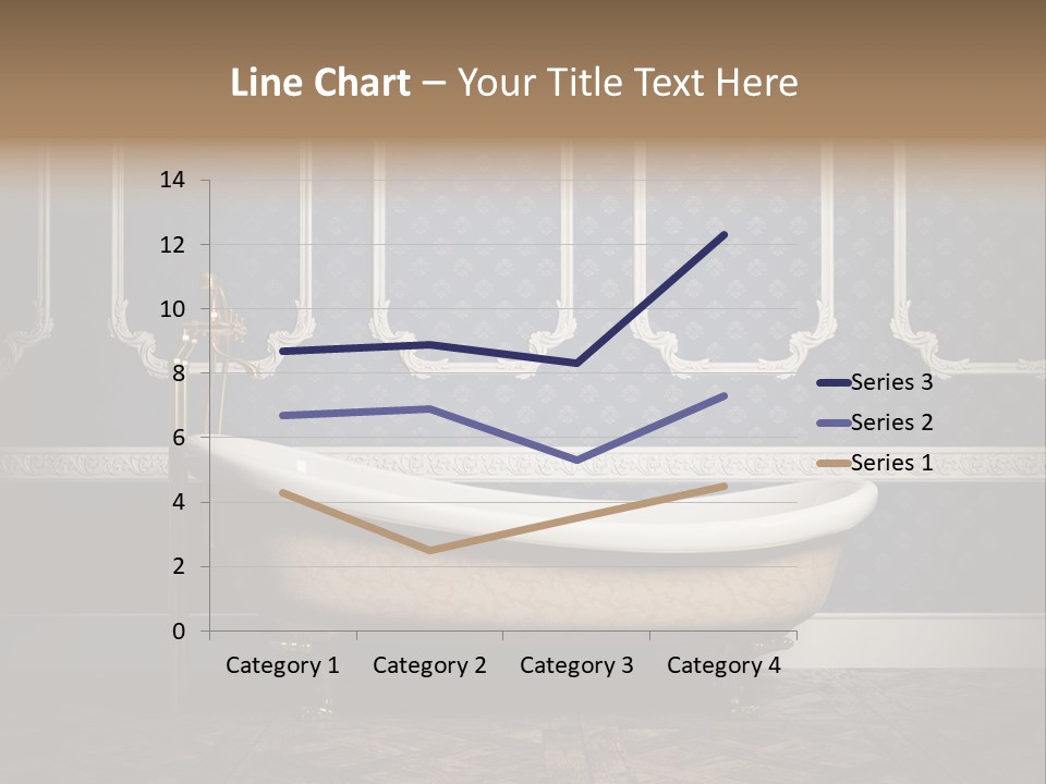 Bathtub Retro Interiors PowerPoint Template