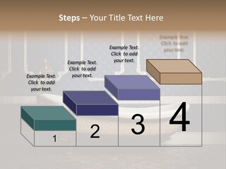 Bathtub Retro Interiors PowerPoint Template