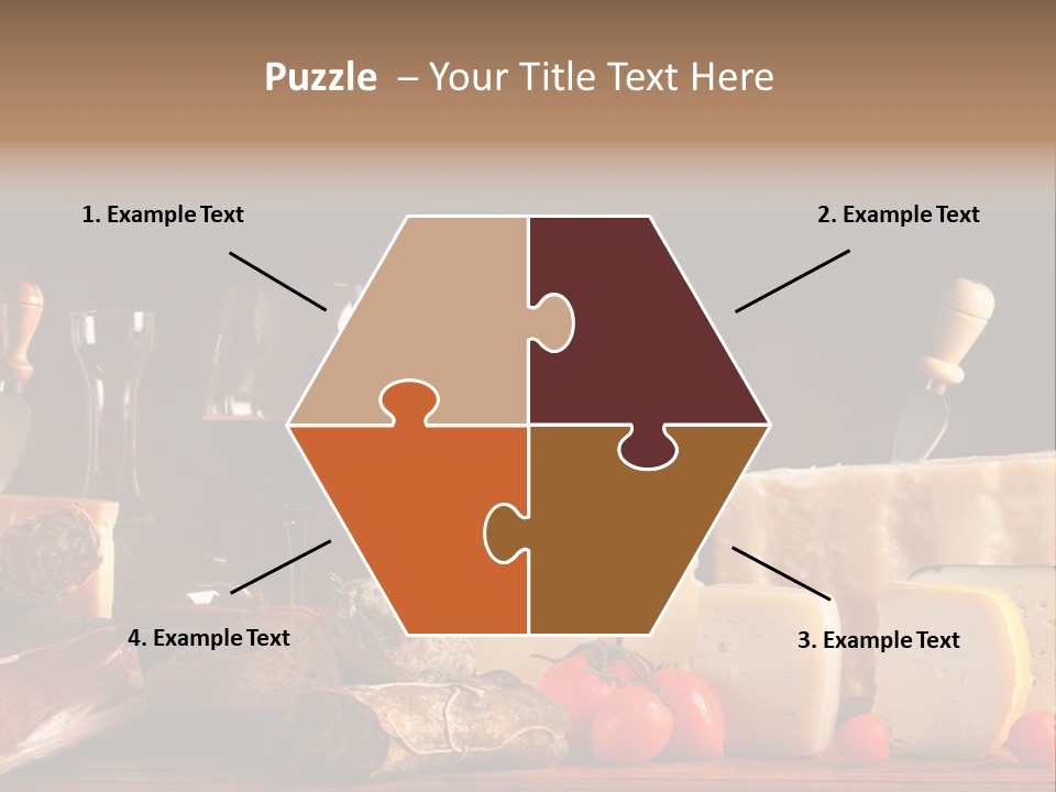 Food Cholesterol Bar PowerPoint Template