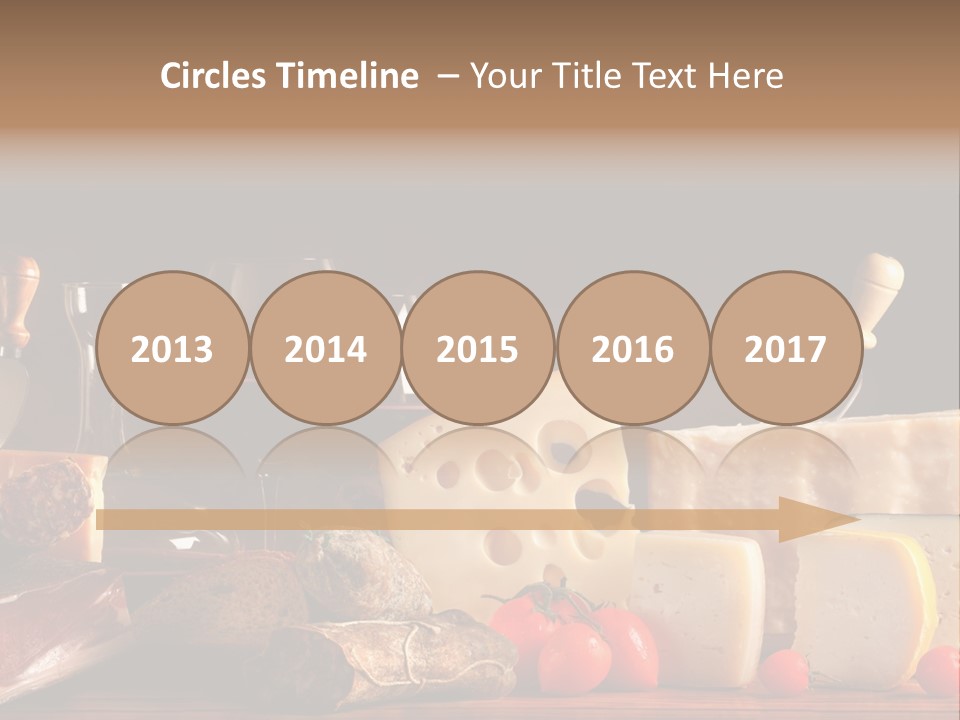 Food Cholesterol Bar PowerPoint Template