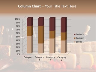 Food Cholesterol Bar PowerPoint Template