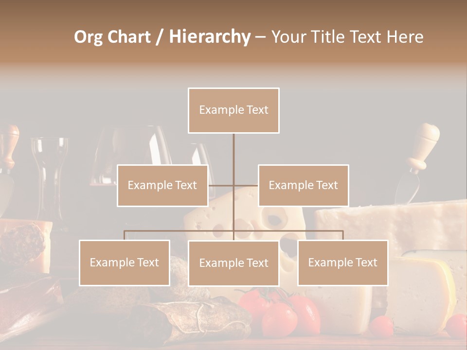 Food Cholesterol Bar PowerPoint Template